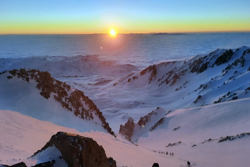 ERCİYES DAĞI ZİRVE FAALİYETİ-KIŞ